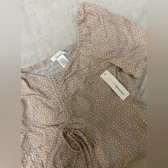 BRAND NEW Pink/beige Top - Picture 2 of 2